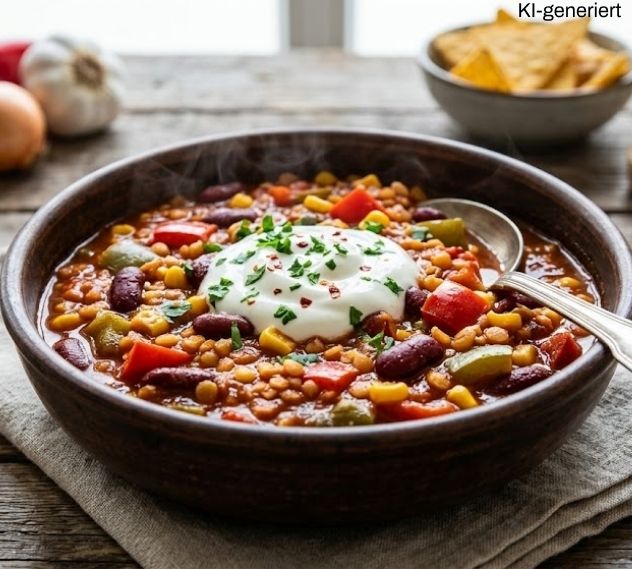 Chili sin Carne im Thermomix®* vegetarisch & würzig