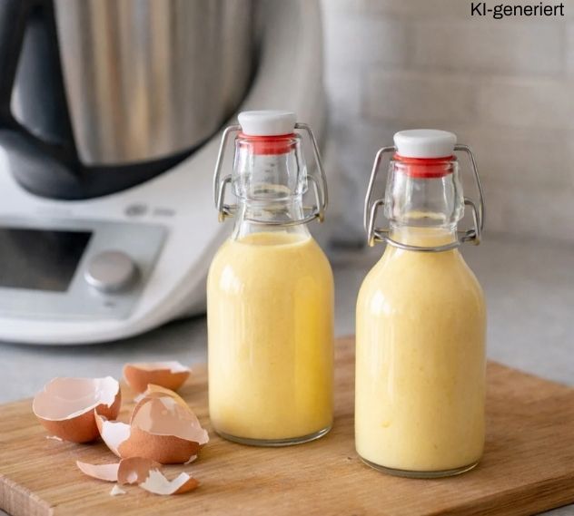 Eierlikör aus dem Thermomix®* – zuckerfrei & mit ganzen Eiern
