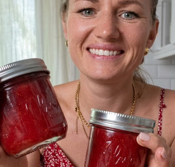Erdbeermarmelade Thermomix®*-einfach ohne Zucker