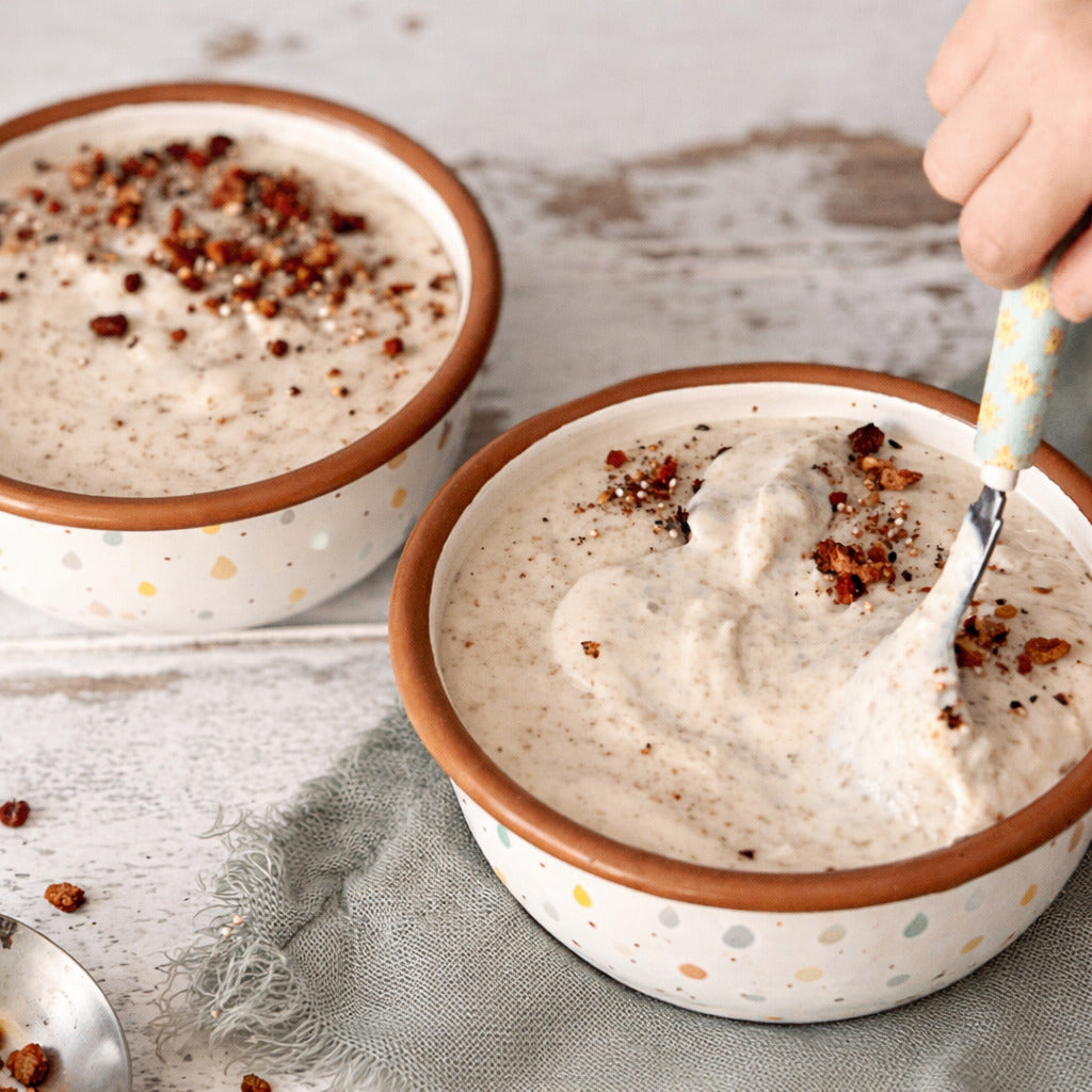 Grießbrei mit dem Thermomix - cremig in 10 Minuten fertig
