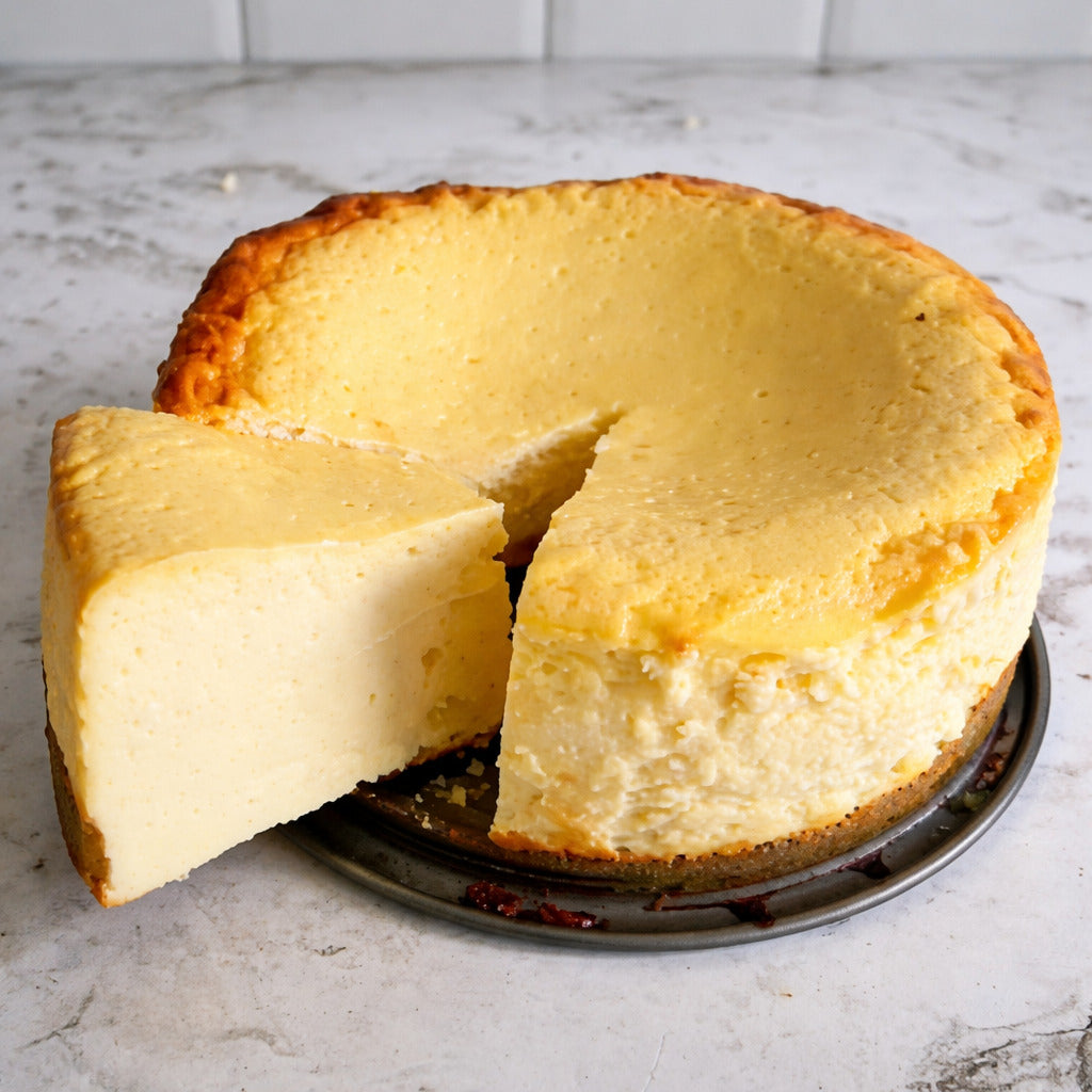 Käsekuchen mit dem Thermomix®* – zuckerfrei & in nur 5 Minuten im Ofen