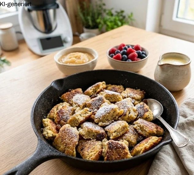 Kaiserschmarrn Thermomix®*-schnell zuckerfrei & Low Carb