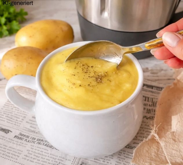 Kartoffelsuppe im Thermomix®* - leicht, cremig & mit viel Gemüse
