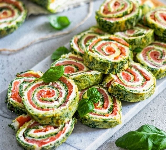 Lachs-Spinat-Rolle Thermomix®* - schnell auf dem Tisch