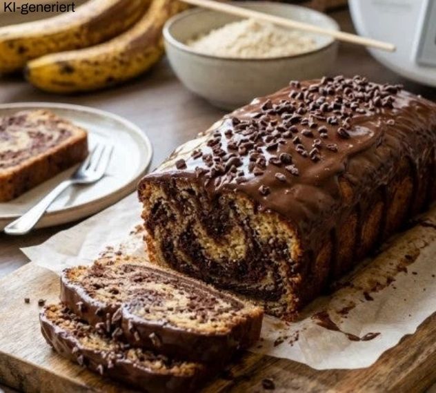 Marmorkuchen mit Thermomix®*-Hilfe zucker-, gluten- & laktosefrei