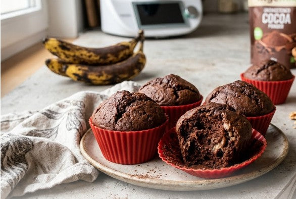 3 Zutaten-Teig für Muffins ohne Zucker im Thermomix®*
