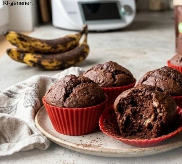 3 Zutaten-Teig für Muffins ohne Zucker im Thermomix®*