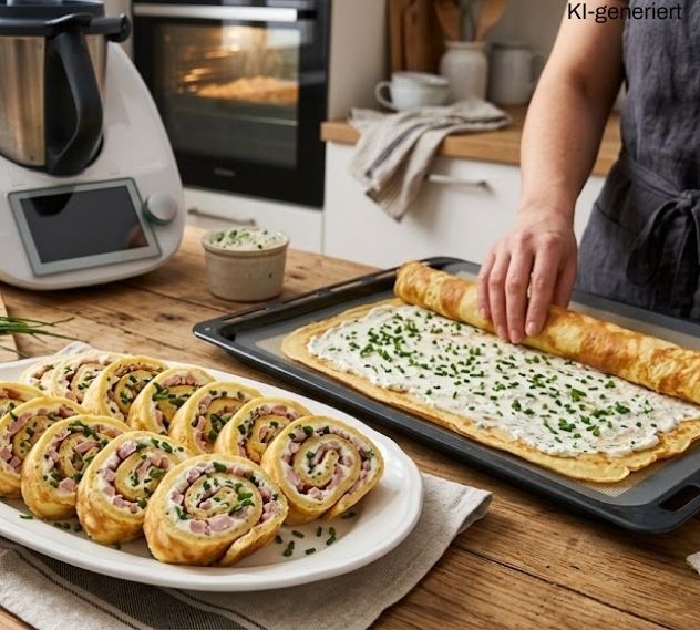 Pfannkuchenröllchen Thermomix®* - einfach zaubern