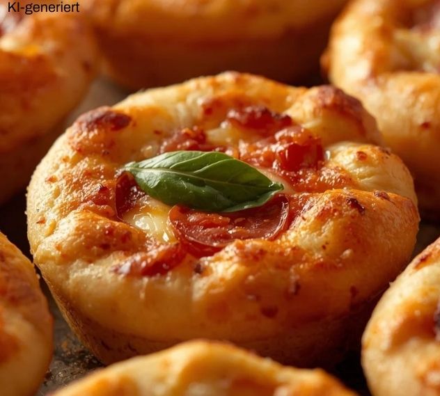 Low Carb Pizza-Muffins Thermomix®* sei Dank in 25 Min. fertig
