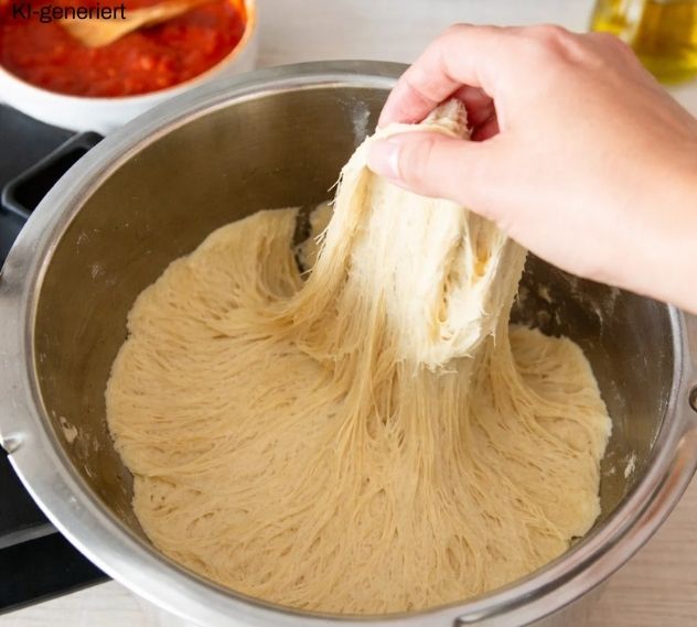 Perfekter Pizzateig Thermomix®*-optimiert – ohne Hefe & ohne Gehen