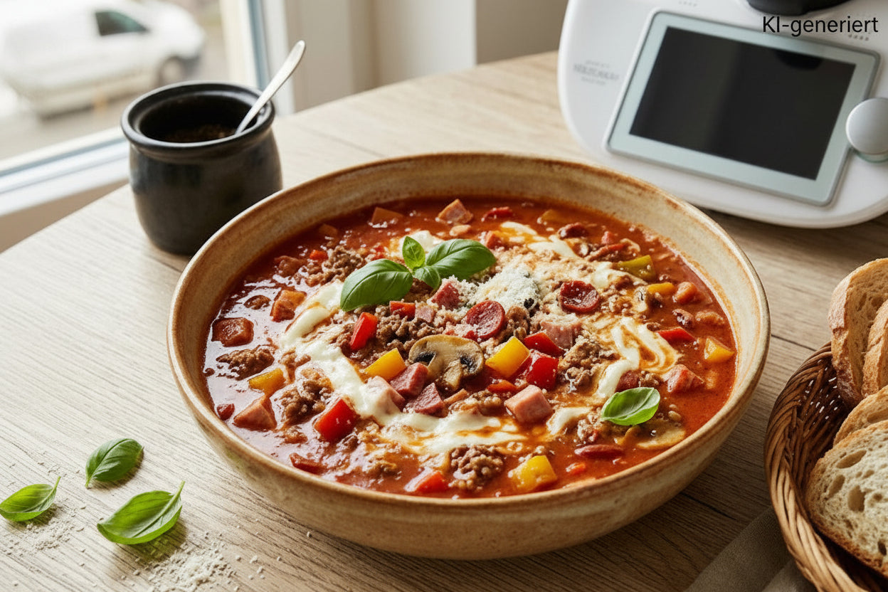 Pizzasuppe im Thermomix®* ♥ fix & fit gemixt