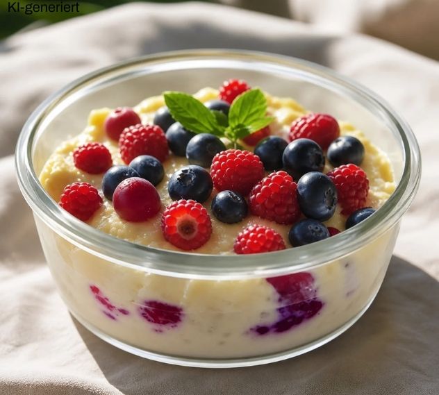Quarkauflauf Thermomix®*-optimiert, Low Carb & proteinreich