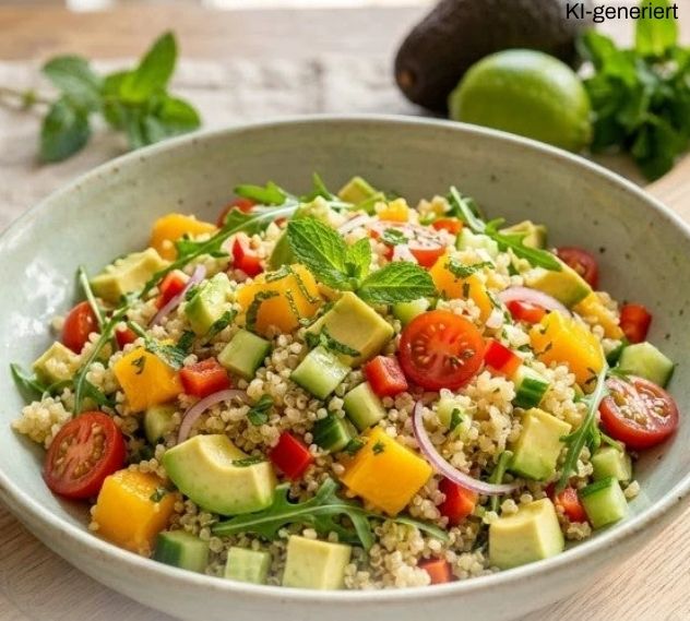 Quinoa-Avocado-Salat mit dem Thermomix®* zaubern
