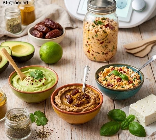 3 Raclette Dips Thermomix®*-einfach selbstgemacht