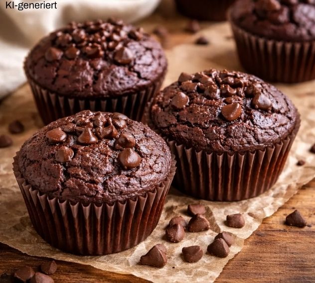 Schoko-Muffins mit dem Thermomix®* – saftig & ohne Zucker