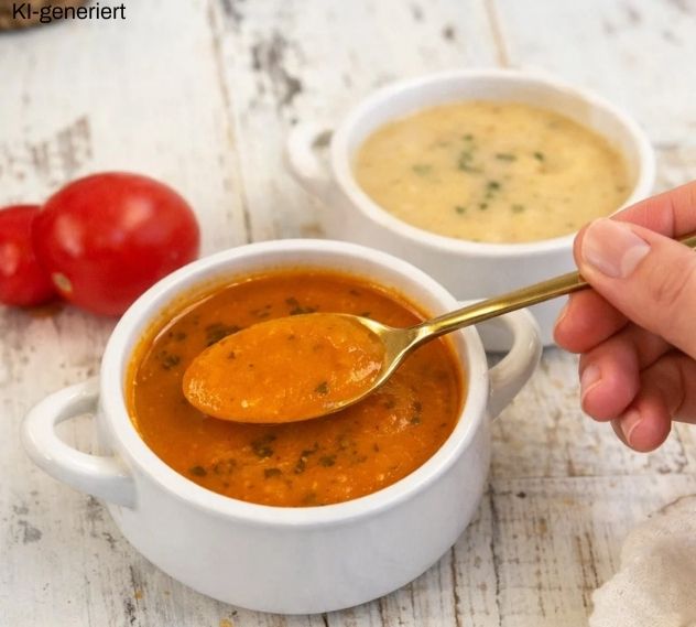 Leichte Tomatencremesuppe Thermomix®*-optimiert in unter 25 Min.