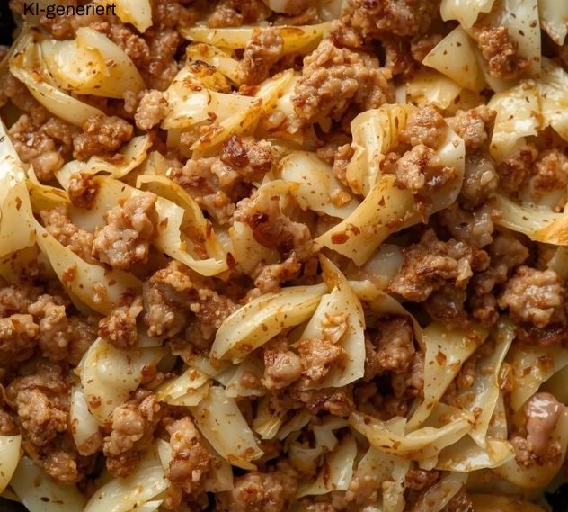 Pfannengericht für Hackfleisch & Weißkohl im Thermomix®* zubereiten