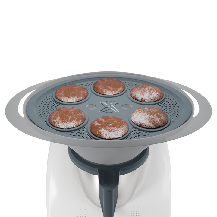 FitSteamForm | Pochierte Eier oder Muffins für Thermomix®* TM6, TM5, TM31