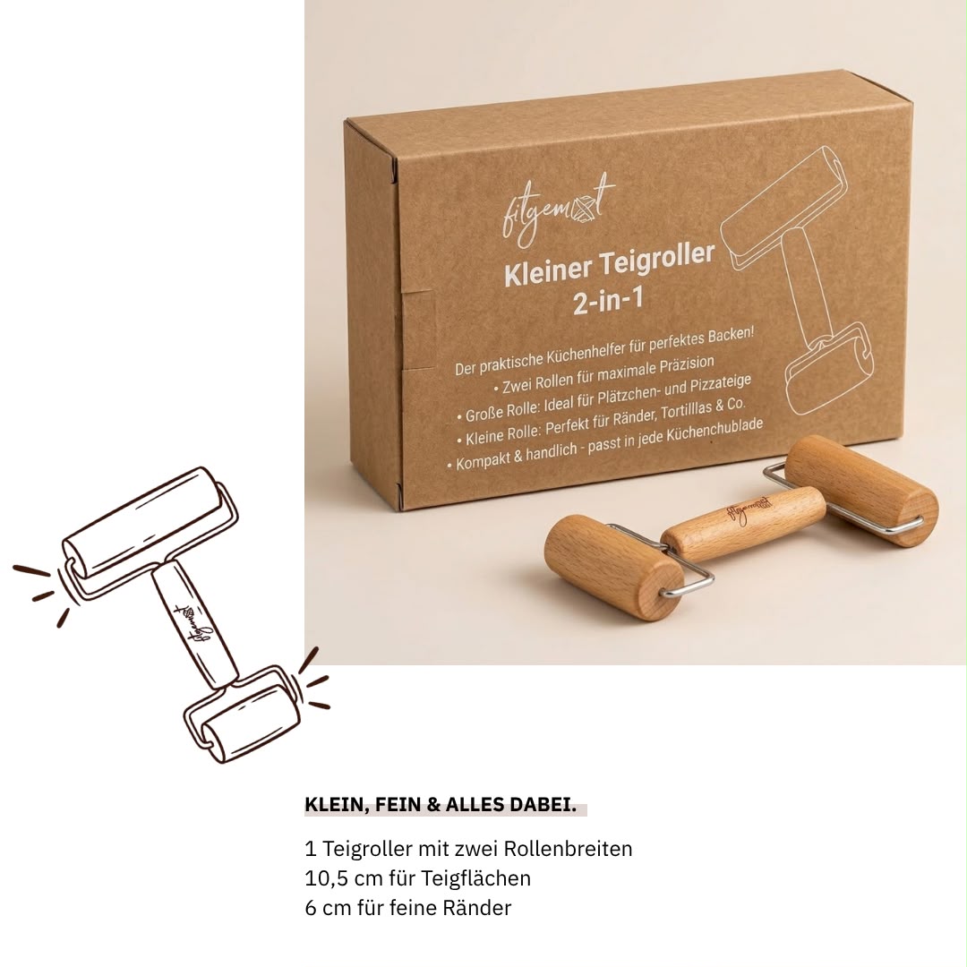 Teigroller 2-in-1