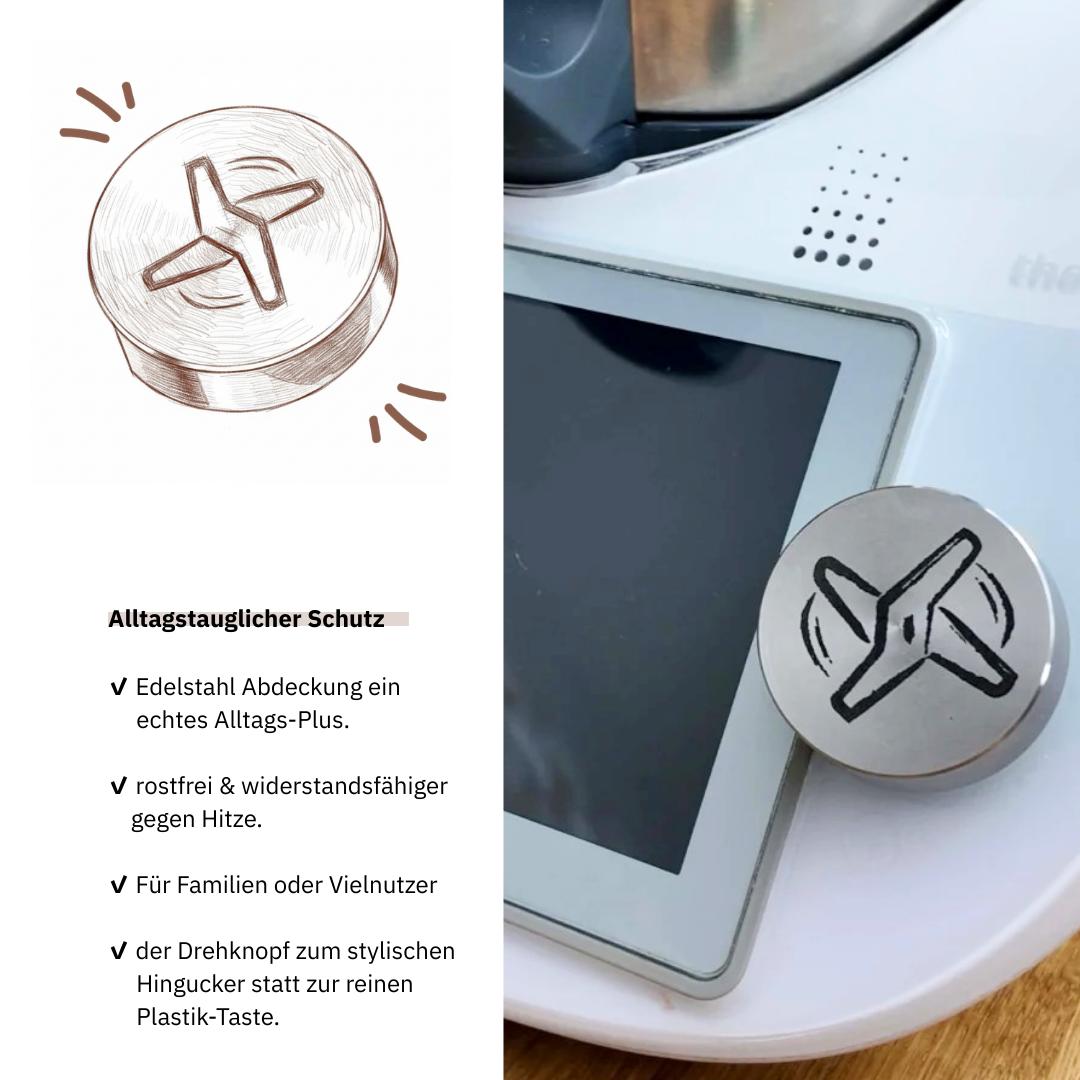 FitTopper | Drehknopfabdeckung für Thermomix®* TM6