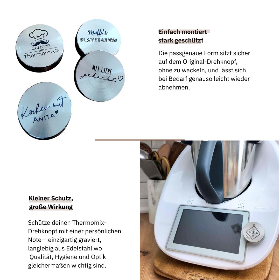 FitTopper | Drehknopfabdeckung für Thermomix®* TM6