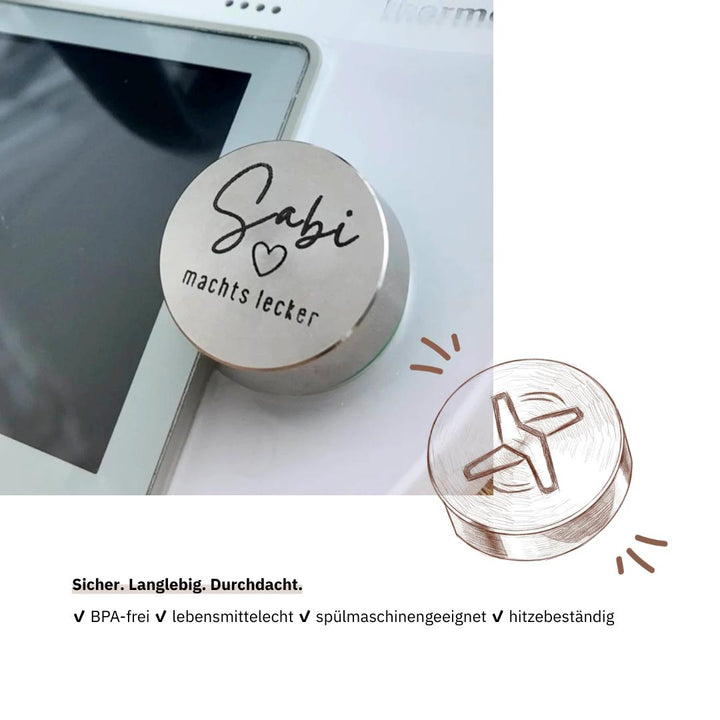 FitTopper | Drehknopfabdeckung für Thermomix®* TM6