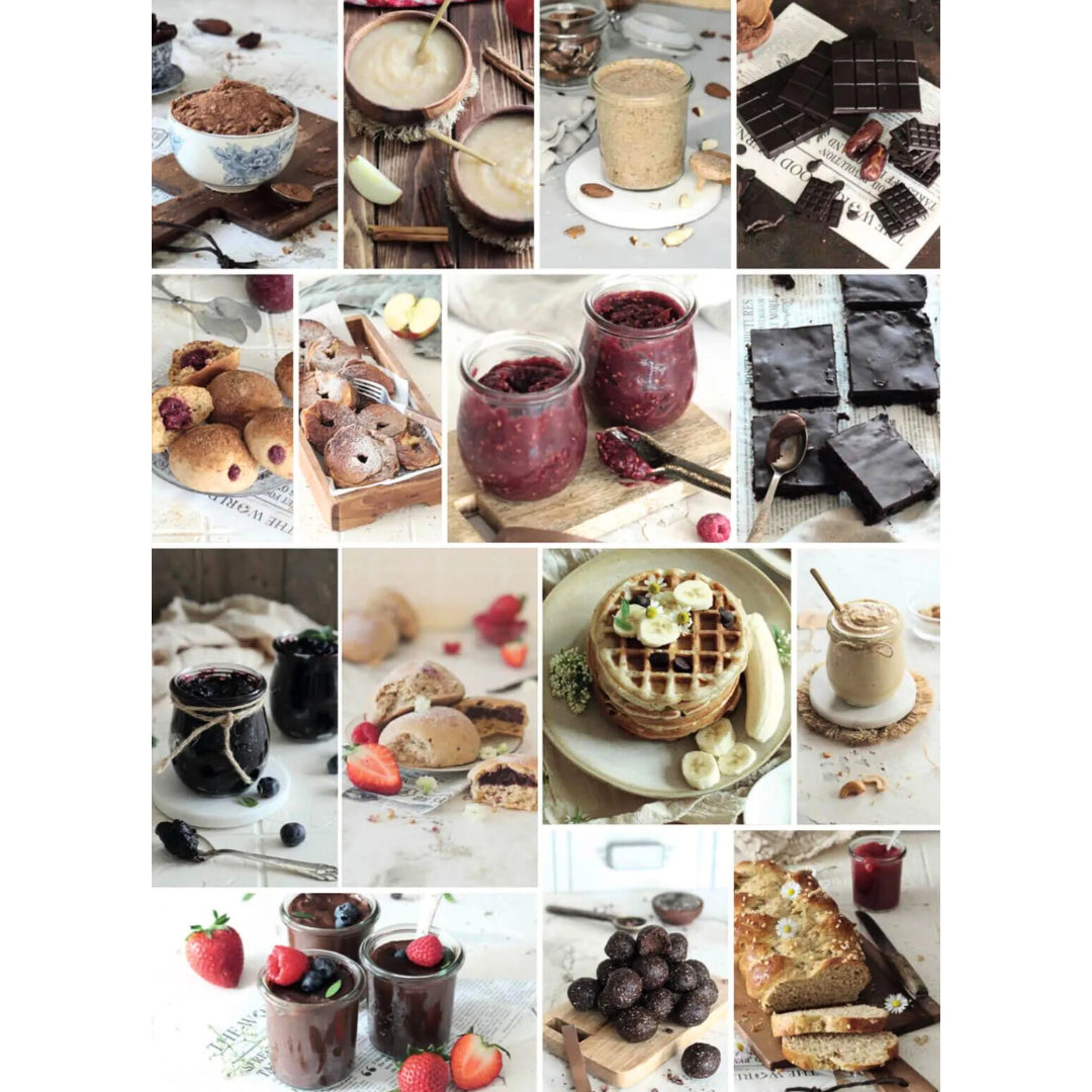 Backen ohne Zucker mit Thermomix® – entdecke abwechslungsreiche Rezepte aus dem Fitgemixt-Backbuch, jetzt im Shop erhältlich.