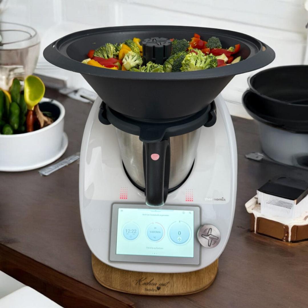 Varoma® - Dampfgarer Thermomix® erweitern mit dem Fitgemixt FitDampfer – ideal zum Garen von Gemüse, jetzt bei fitgemixt
