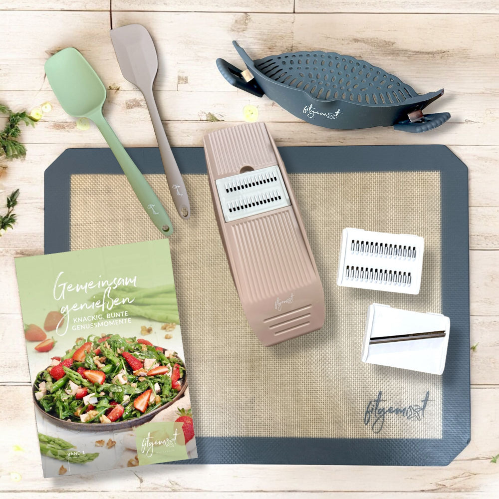 Genussmomente Premium Set kaufen – exklusives Set mit Zubehör & Rezeptbuch für Thermomix®*-optimiert