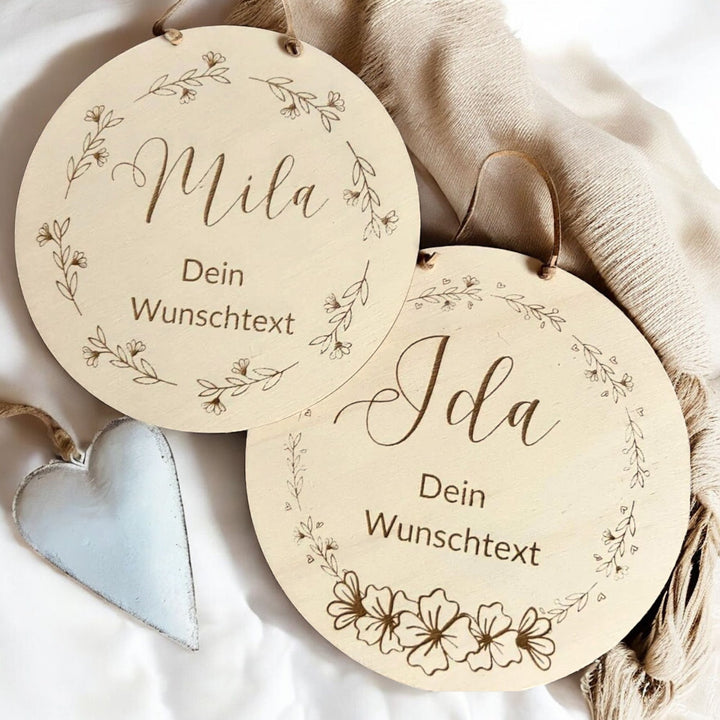 Diese zuckersüßen Holzschilder mit Wunschtext werden mit viel Liebe zum Detail und nach deinen Wünschen von uns personalisiert - Geschenkideen by Fitgemixt