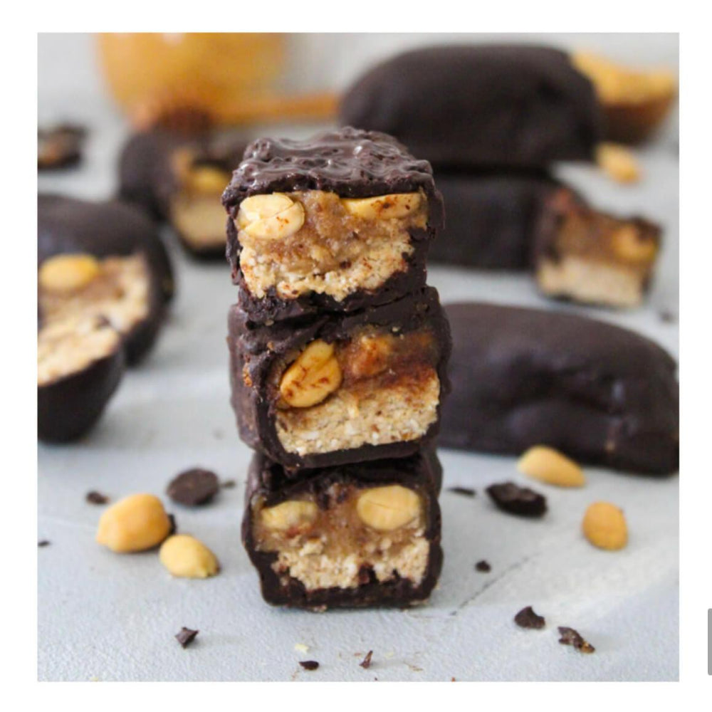 Karamell-Keks-Riegel aus dem Backbuch für den Thermomix® "Meine süßen Seiten" von fitgemixt