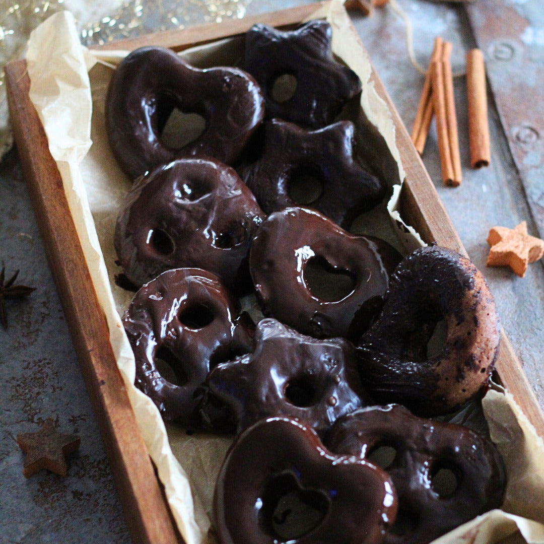 Lebkuchen Rezept für den Thermomix - Jetzt im Rezeptbuch 'Winterlieblinge' im Fitgemixt Onlineshop erhältlich