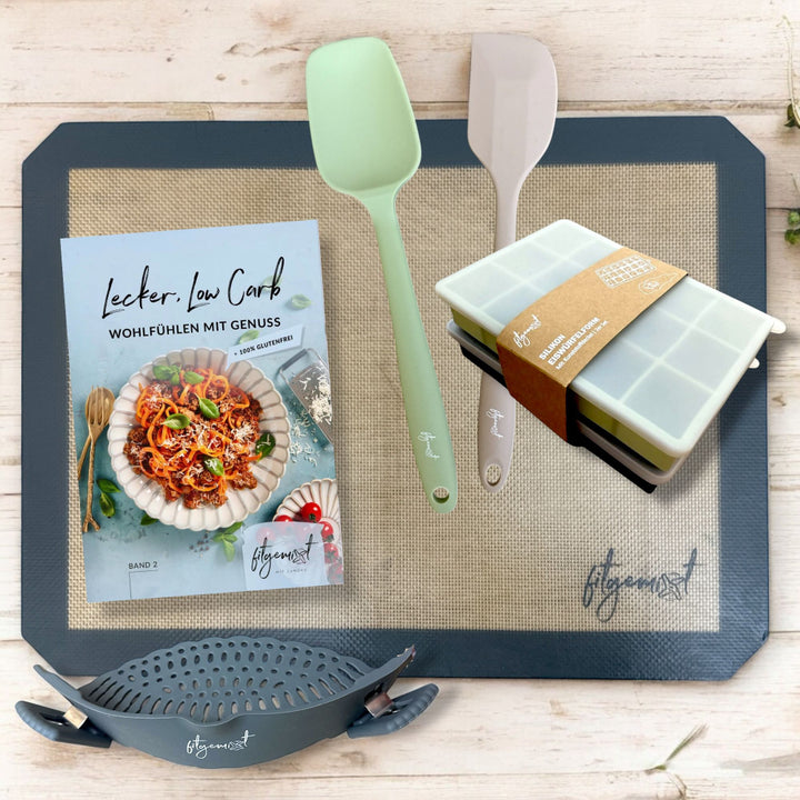 Leichter Genuss Premium Set Band 2 kaufen – hochwertiges Küchen-Set von fitgemixt