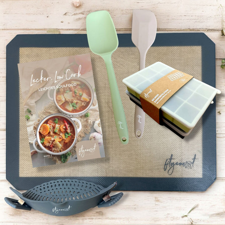 Leichter Genuss Premium Set kaufen – hochwertiges Zubehörset mit Rezeptbuch für Thermomix®*