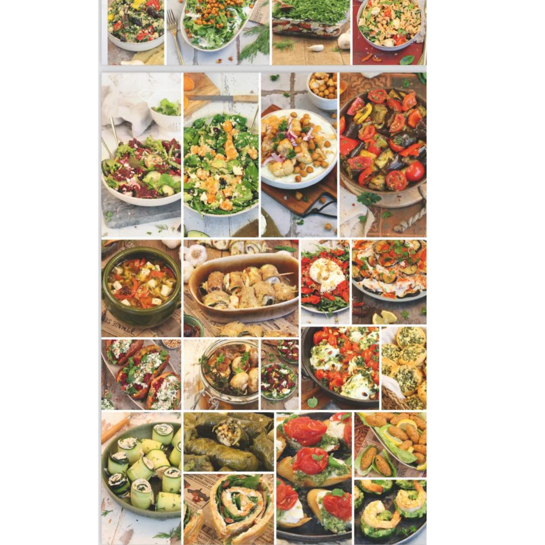 Bunte Rezeptvielfalt aus ‚Gemeinsam genießen Band 2‘ – entdecke abwechslungsreiche Thermomix®* Partyrezepte im fitgemixt Shop kaufen.