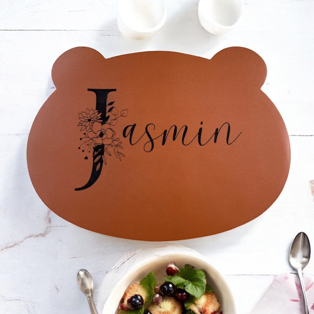 Personalisierte Platzdeckchen – ideal als Geschenk, im fitgemixt Shop erhältlich