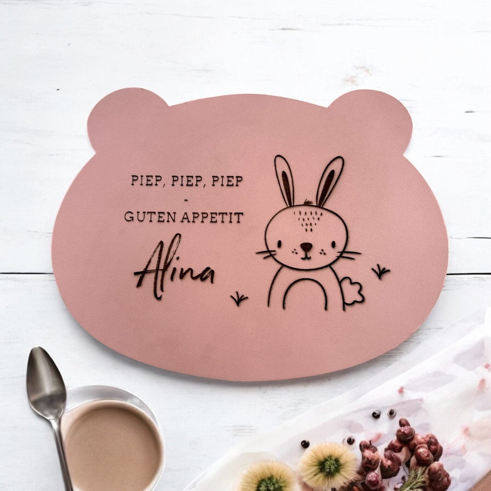 Platzdeckchen mit Namen personalisiert – sofort online bei fitgemixt bestellen