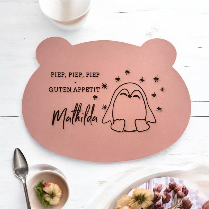Platzset mit Namen abwaschbar – praktisch & schön, im fitgemixt Shop verfügbar