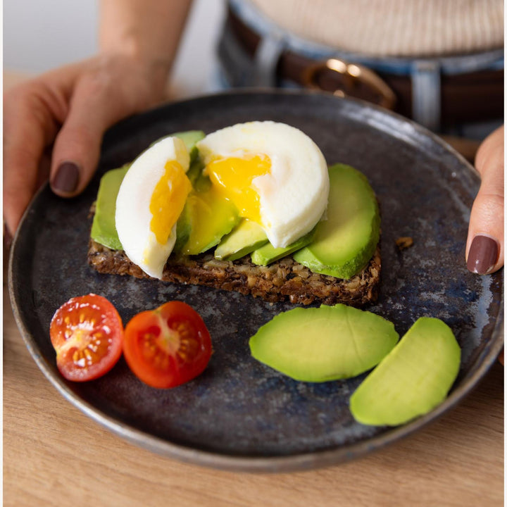 Pochierte Eier Thermomix®-optimiert – kostenloses Rezept von fitgemixt, gelingsicher im Varoma® mit FitEgg-Förmchen, nur 68 kcal pro Stück