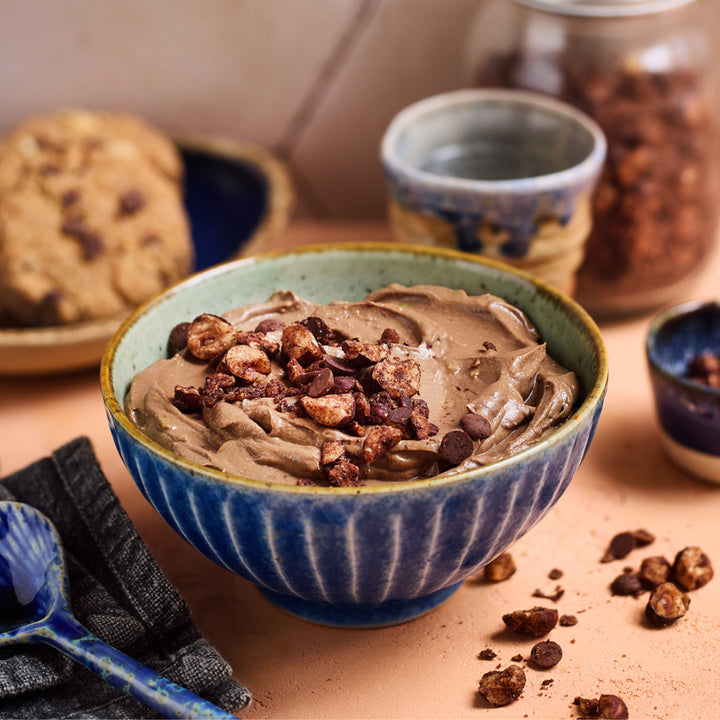 Cremige Schoko Bowl Rezepte: Frühstück Thermomix®* - einfach gemixt aus dem Buch "Let’s break fast" von fitgemixt