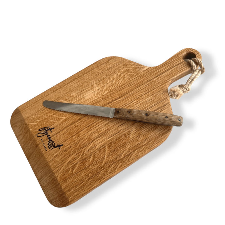 Schneidebrett dunkles Eichenholz