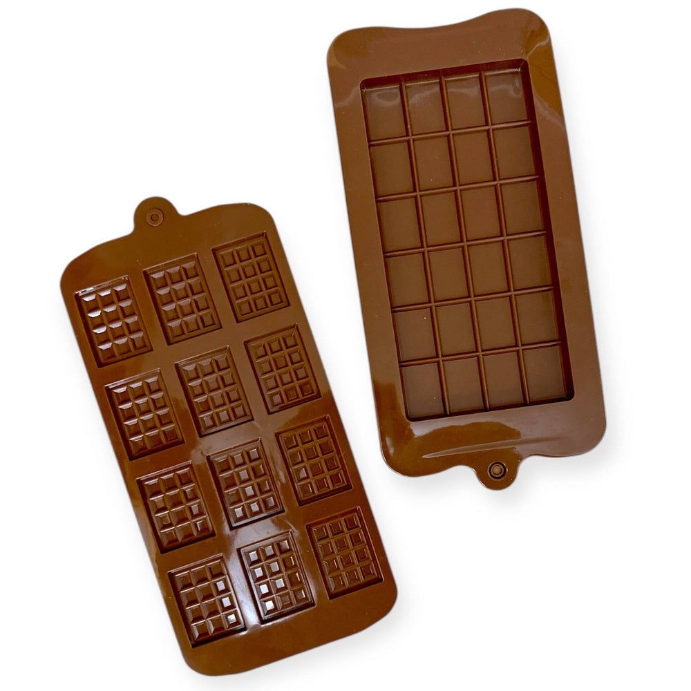 Schokoriegelformen Set kaufen – hochwertige Silikonformen für Schokolade & Müsliriegel