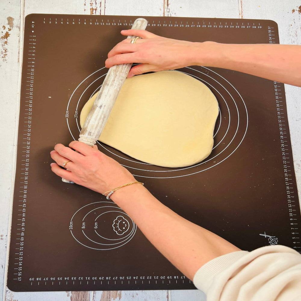 Silikonbackmatte zum Backen und Grillen - BPA-frei und lebensmittelecht im Shop von fitgemixt erhältlich