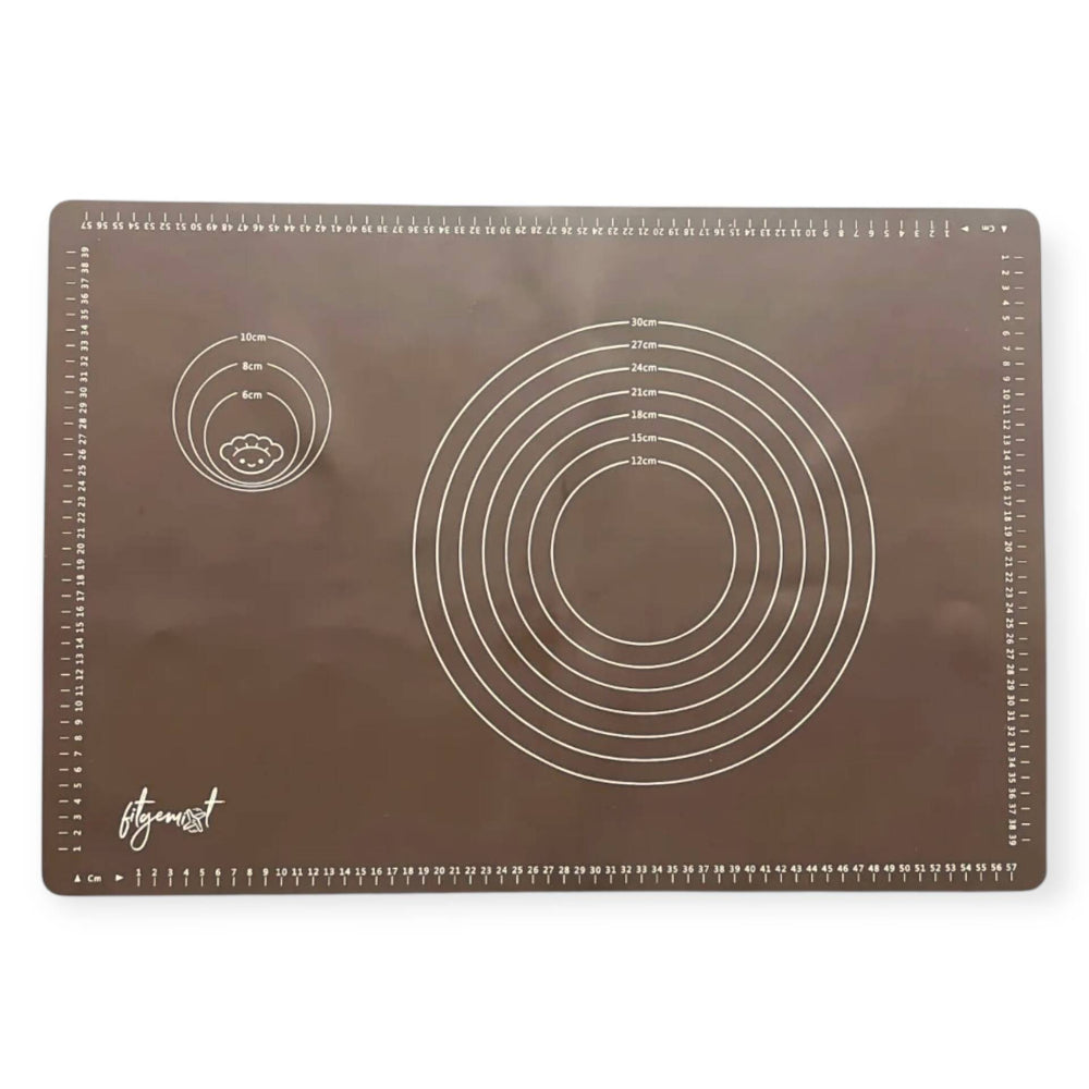 Silikonbackmatte - leicht zu reinigen und platzsparend by fitgemixt