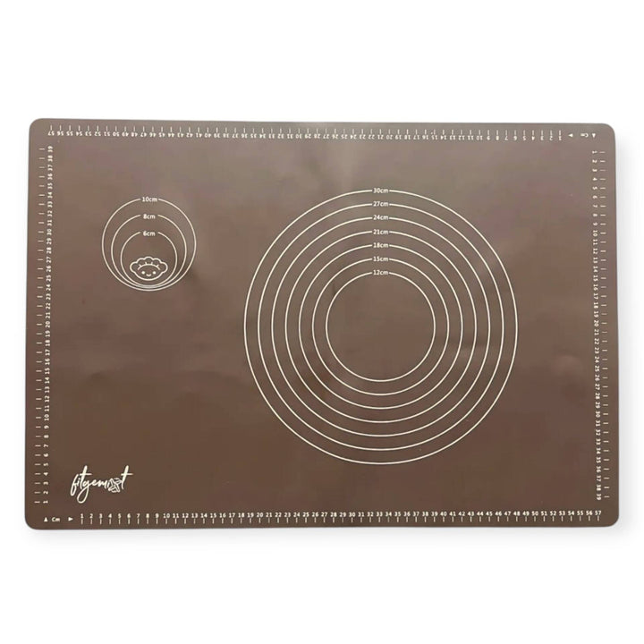 Silikonbackmatte - leicht zu reinigen und platzsparend by fitgemixt