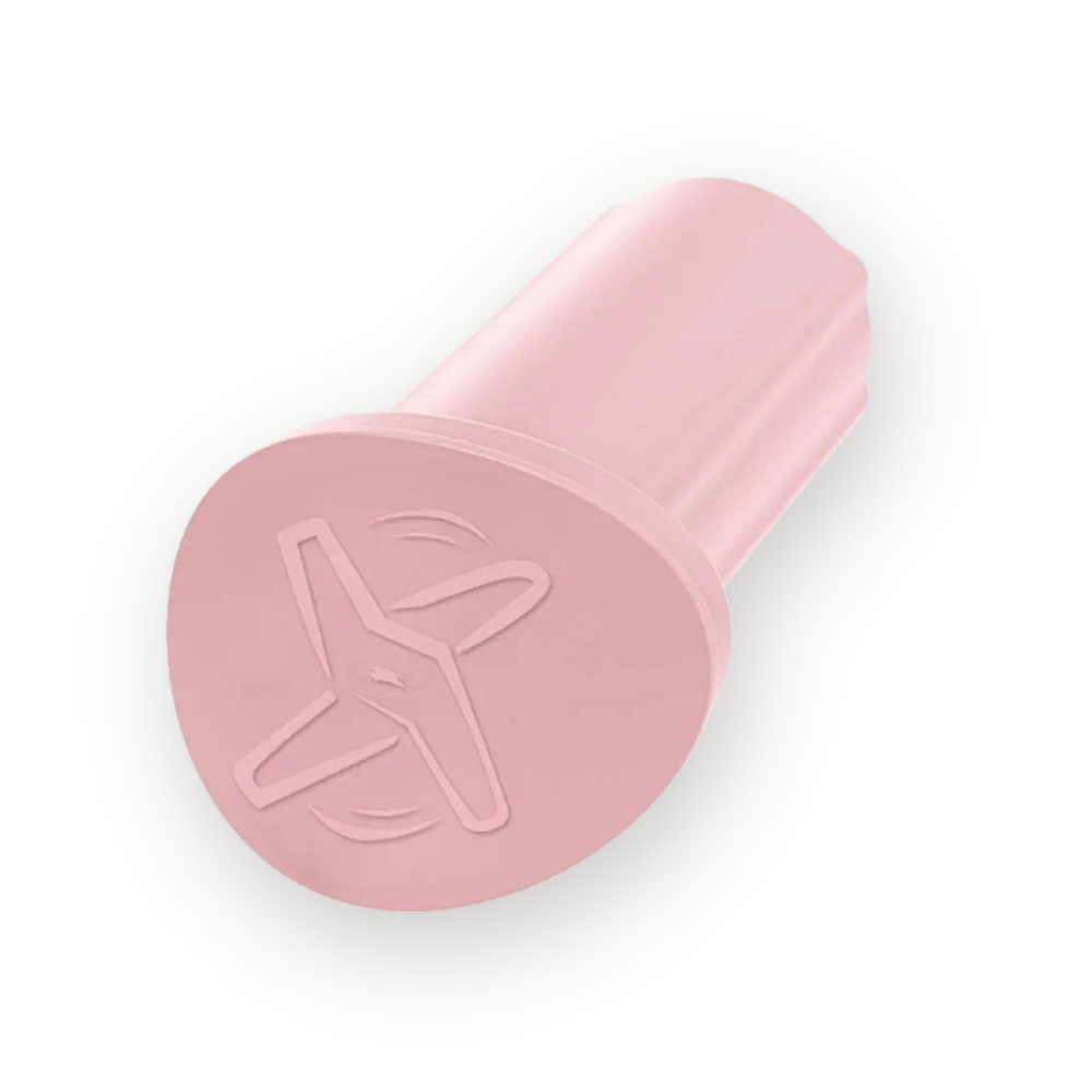 Stöpsel Thermomix Mixtopf-Griff. FitButton weiß oder rosa ♥ Verschlussstöpsel passend für den Thermomix®* Griff.