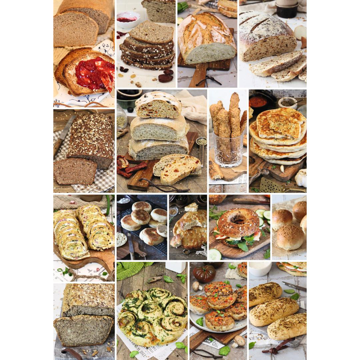 Bilderverzeichnis für Brotbackbuch für den Thermomix by fitgemixt - entdecke jetzt das neue Brotbackbuch für deinen Thermomix® und backe dein eigenes leckeres Brot! Hol dir jetzt das Buch bei fitgemixt und starte deine Brotback-Abenteuer!