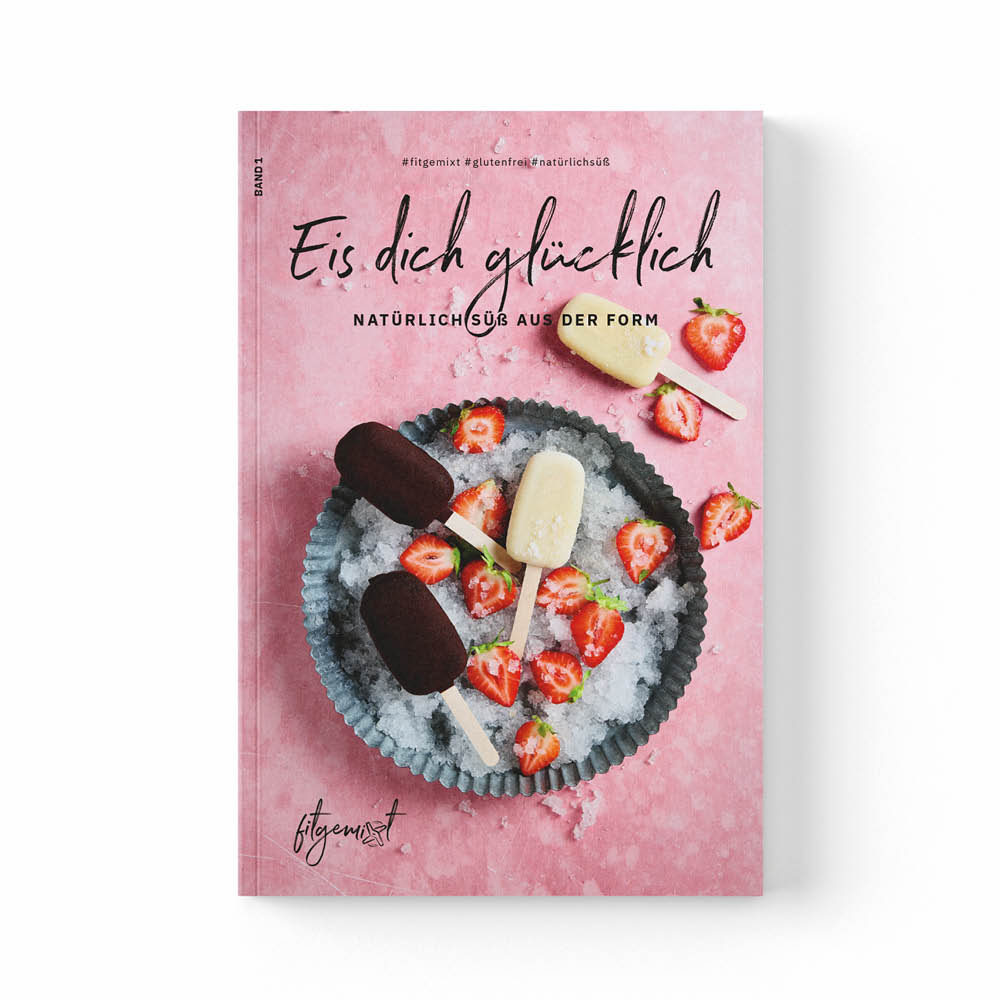 Bunte Stieleis-Mischung aus dem Buch "Eis dich glücklich" – deine Thermomix®* Eis-Rezepte ohne Zucker.