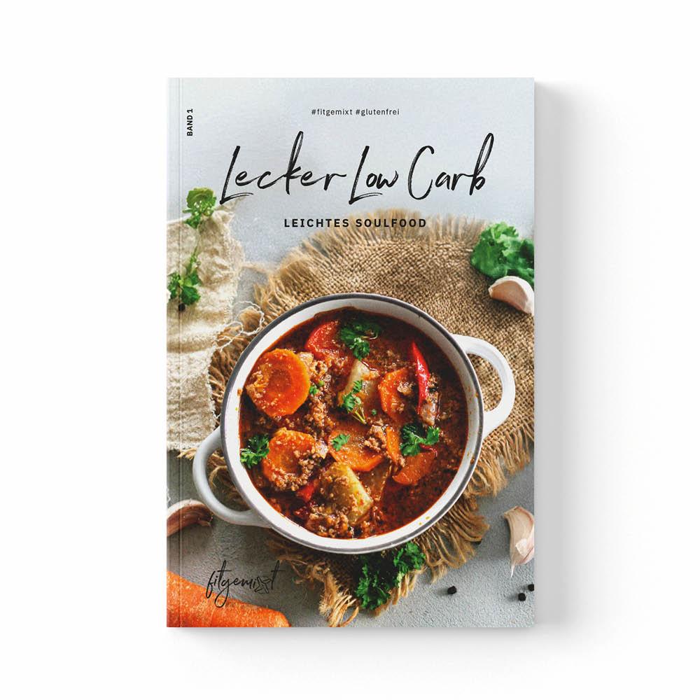 Das Thermomix® Low Carb Kochbuch "Lecker, Low Carb" von fitgemixt ist dein perfekter Helfer, um dich gesund und dennoch mit Genuss ernähren zu können. Hier bestellen