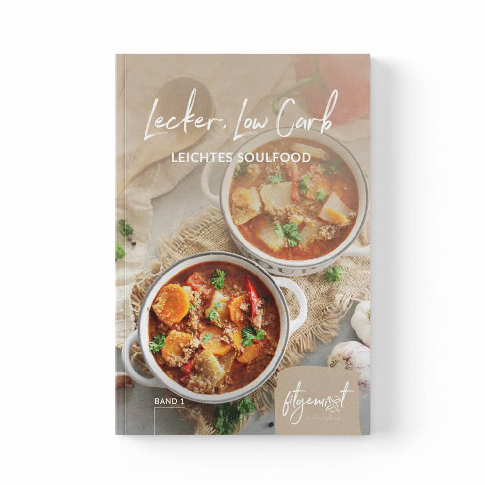 Das Thermomix® Low Carb Kochbuch "Lecker, Low Carb" von fitgemixt ist dein perfekter Helfer, um dich gesund und dennoch mit Genuss ernähren zu können. Hier bestellen